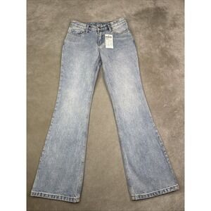 J. Galt Shanghai Jeans Women's Size S Flare Hippie 100% Cotton New
